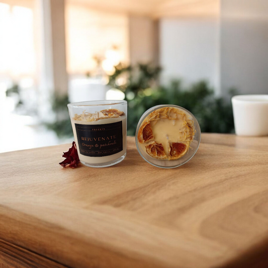 Rejuvenate Soy Candle - Άνθη πορτοκαλιάς & πατσουλί