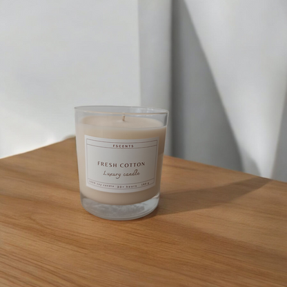 Κερί σόγιας 180 g-Fresh cotton