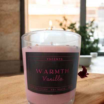 Warmth Soy Candle - Βανίλια