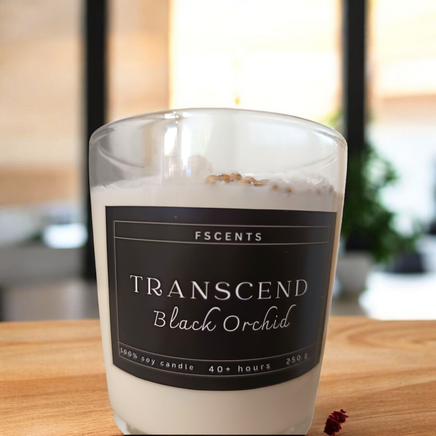 Transcend Soy Candle - Μαύρη ορχιδέα