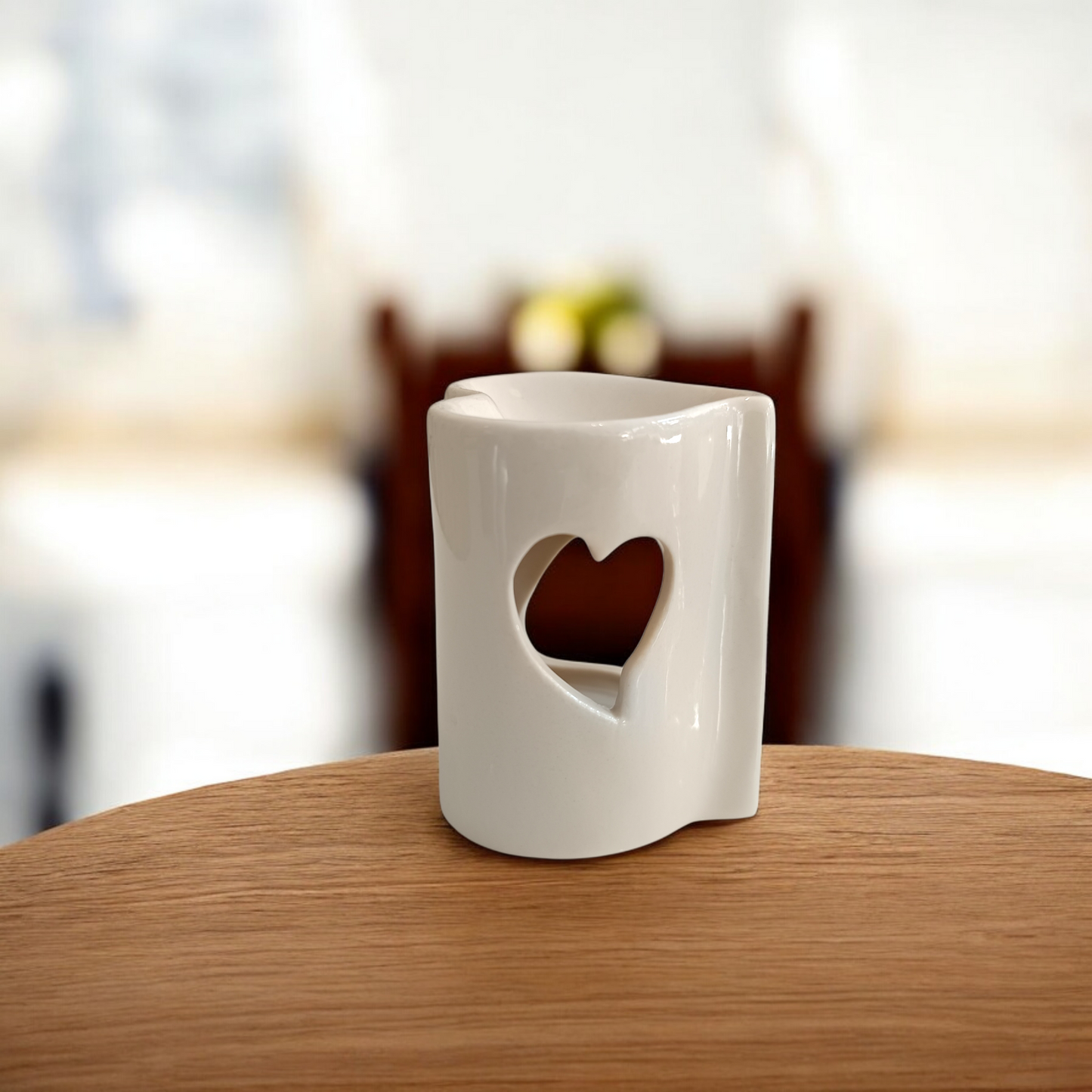 Wax burner - Ivory Heart