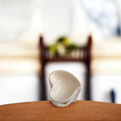 Wax burner - Ivory Heart