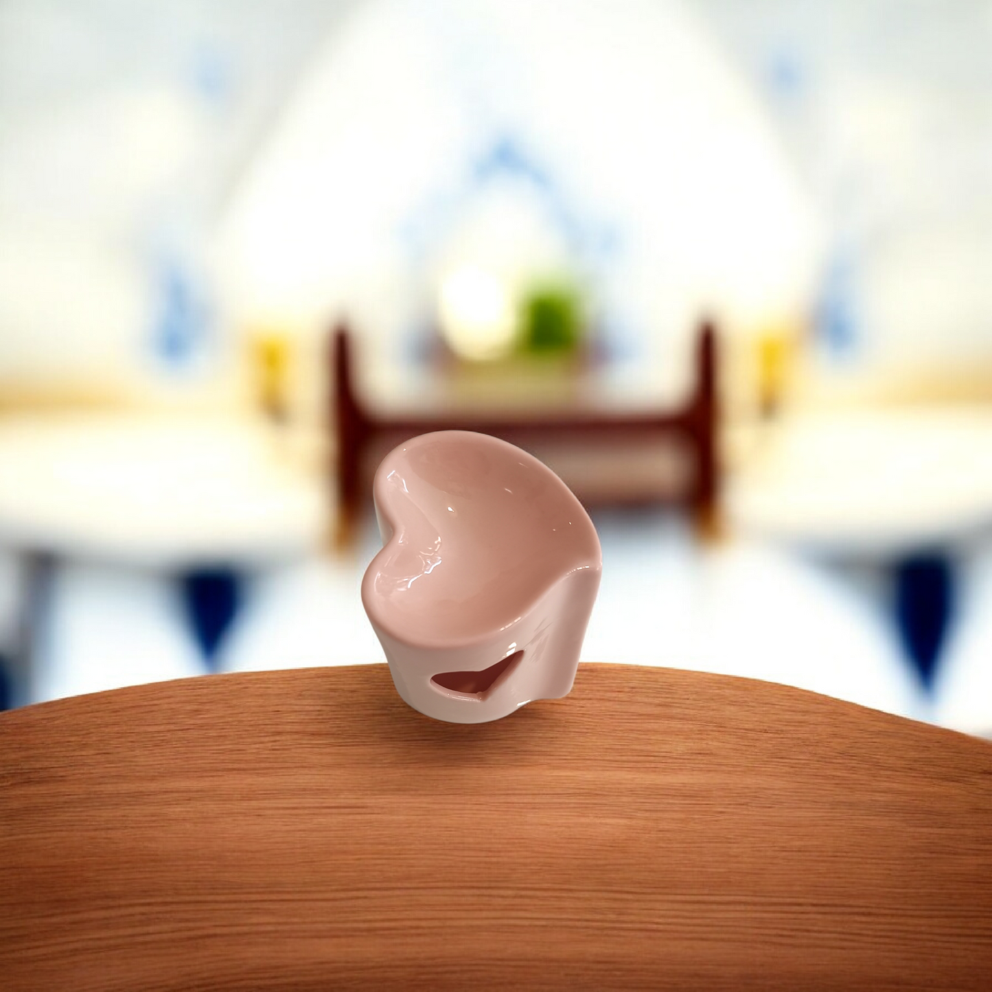 Wax burner - pink Heart