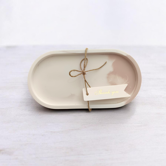 Porcelain Oval Tray