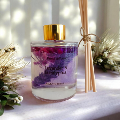 Lavender & Eucalyptus Reed Diffuser – 150ml
