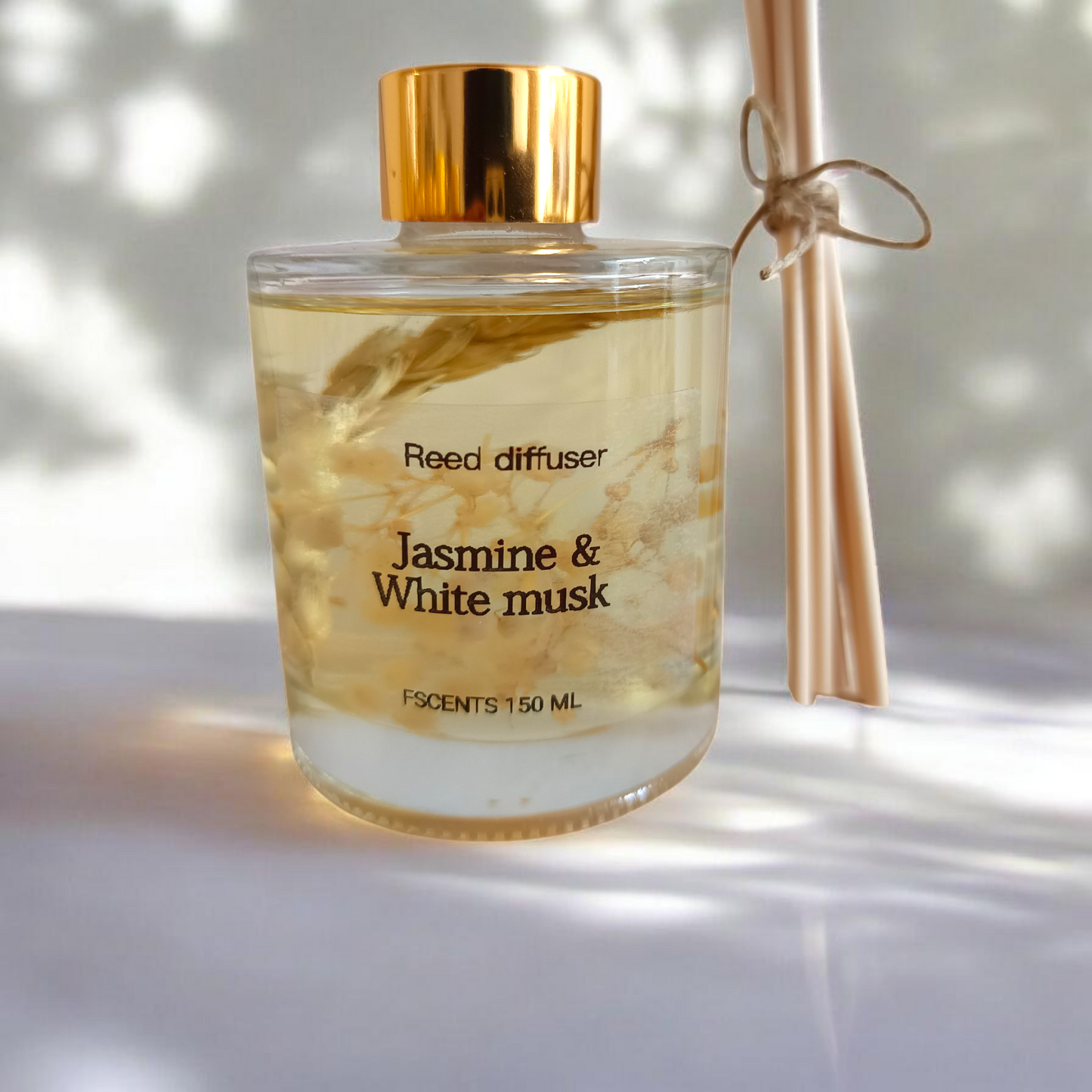 Jasmine & White Musk Reed Diffuser – 150ml