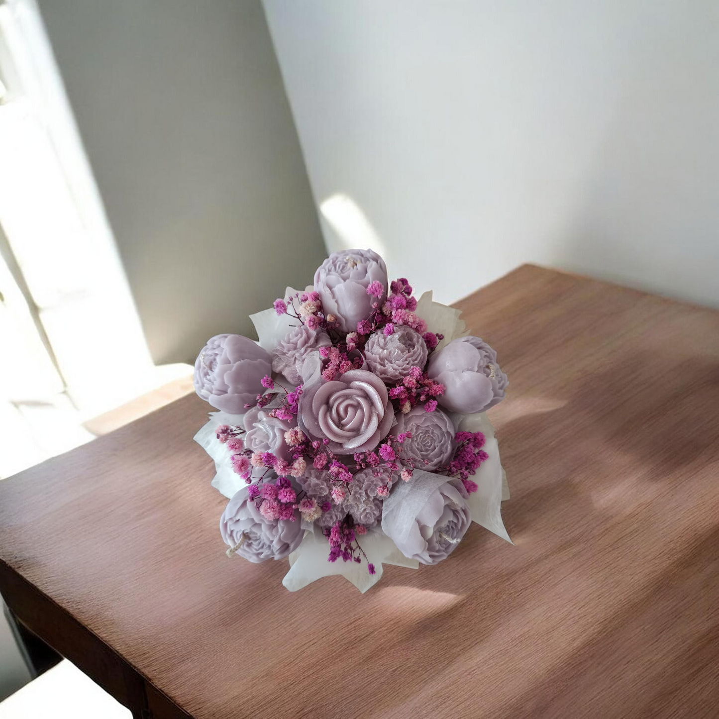 Lilac Candle Bouquet