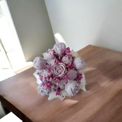 Lilac Candle Bouquet