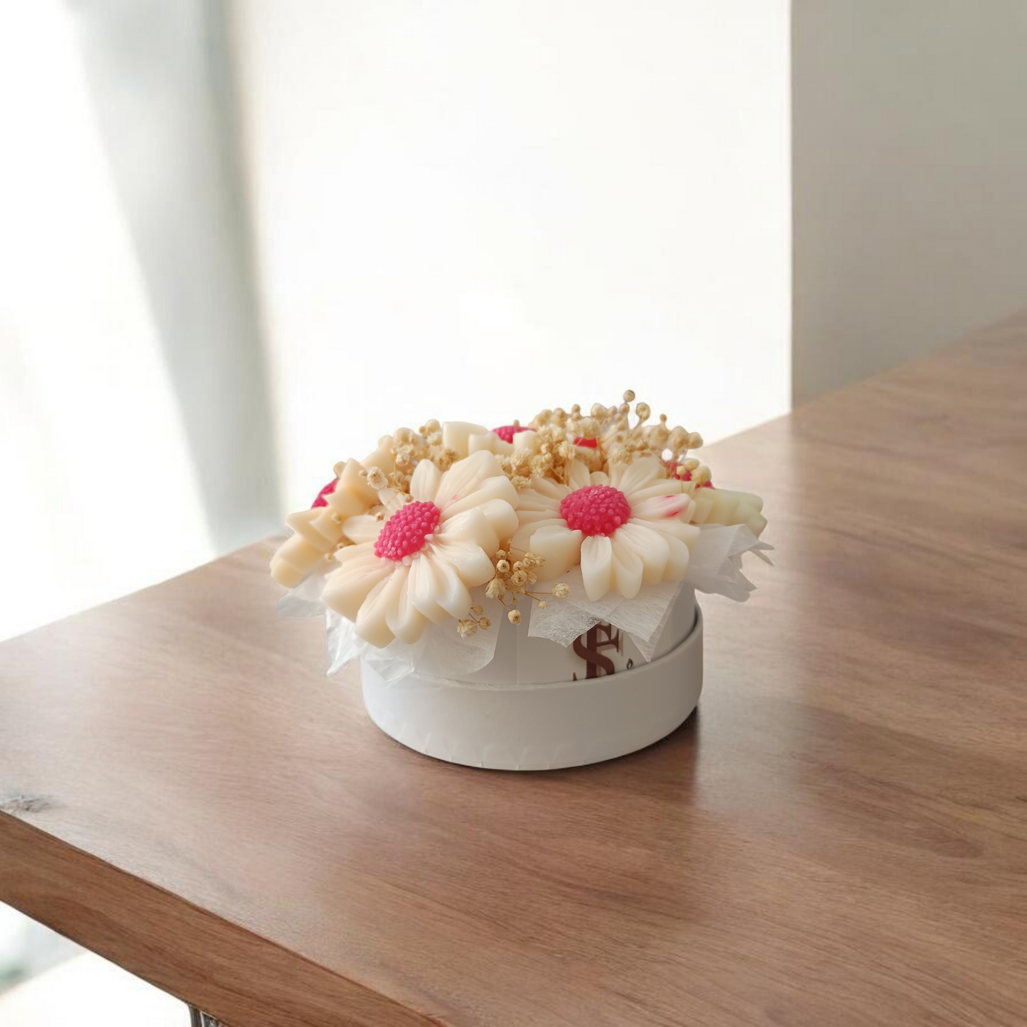 Daisy Candle Bouquet