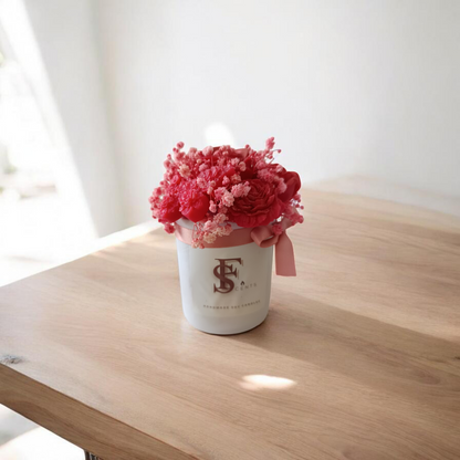 Velvet Rose Candle Bouquet