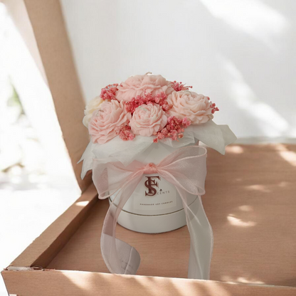 Peony Candle Bouquet