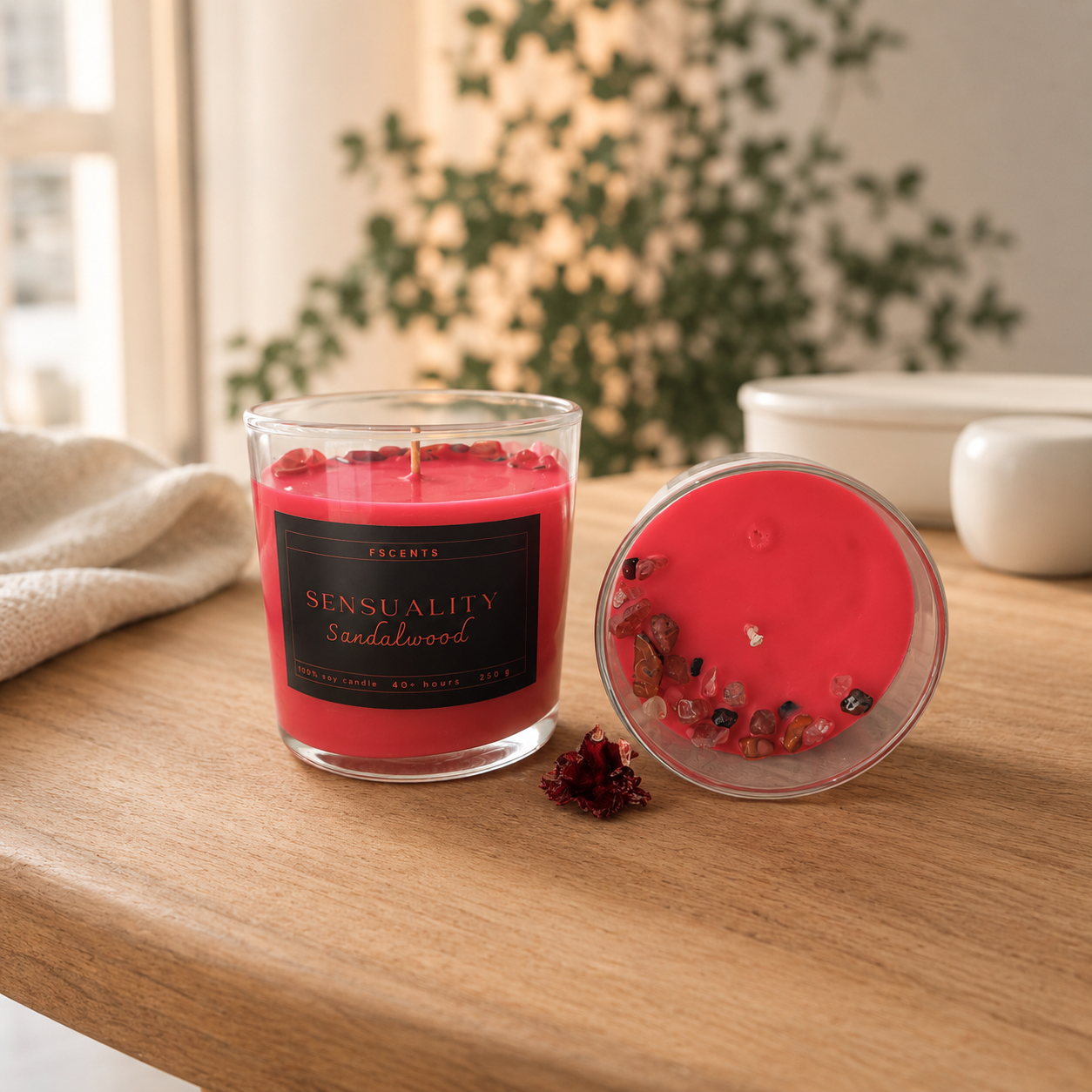 Sensuality Soy Candle - Σανδαλόξυλο
