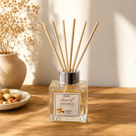 Reed diffuser - Peanut butter banana