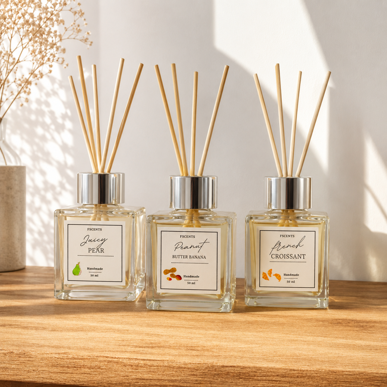 Reed diffuser- French croissant