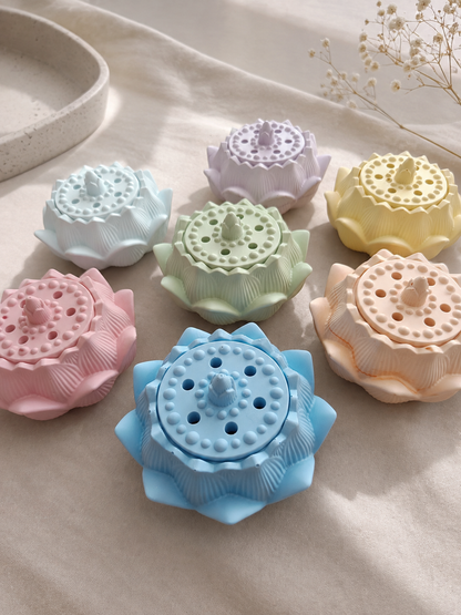 Λωτός - Lotus Porcelain Incense Holder