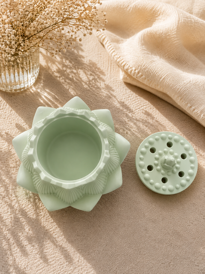 Λωτός - Lotus Porcelain Incense Holder