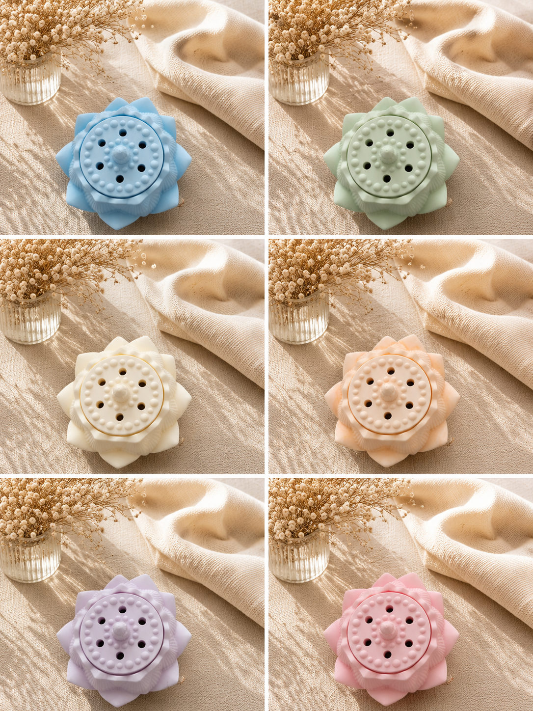 Λωτός - Lotus Porcelain Incense Holder
