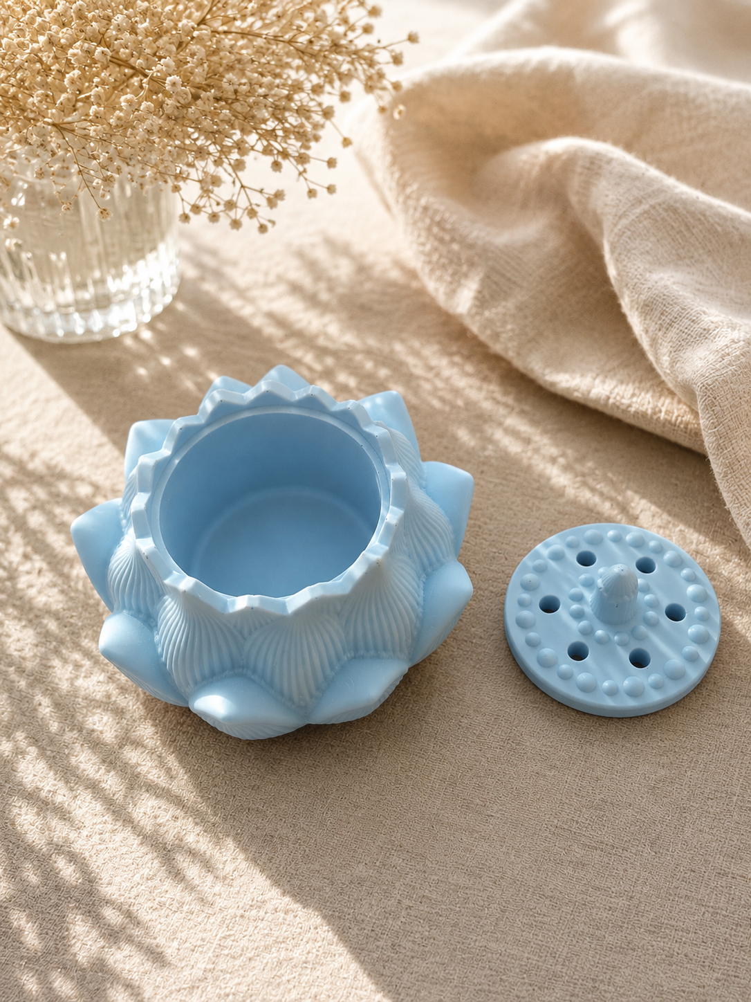 Λωτός - Lotus Porcelain Incense Holder