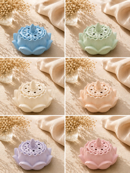 Λωτός - Lotus Porcelain Incense Holder